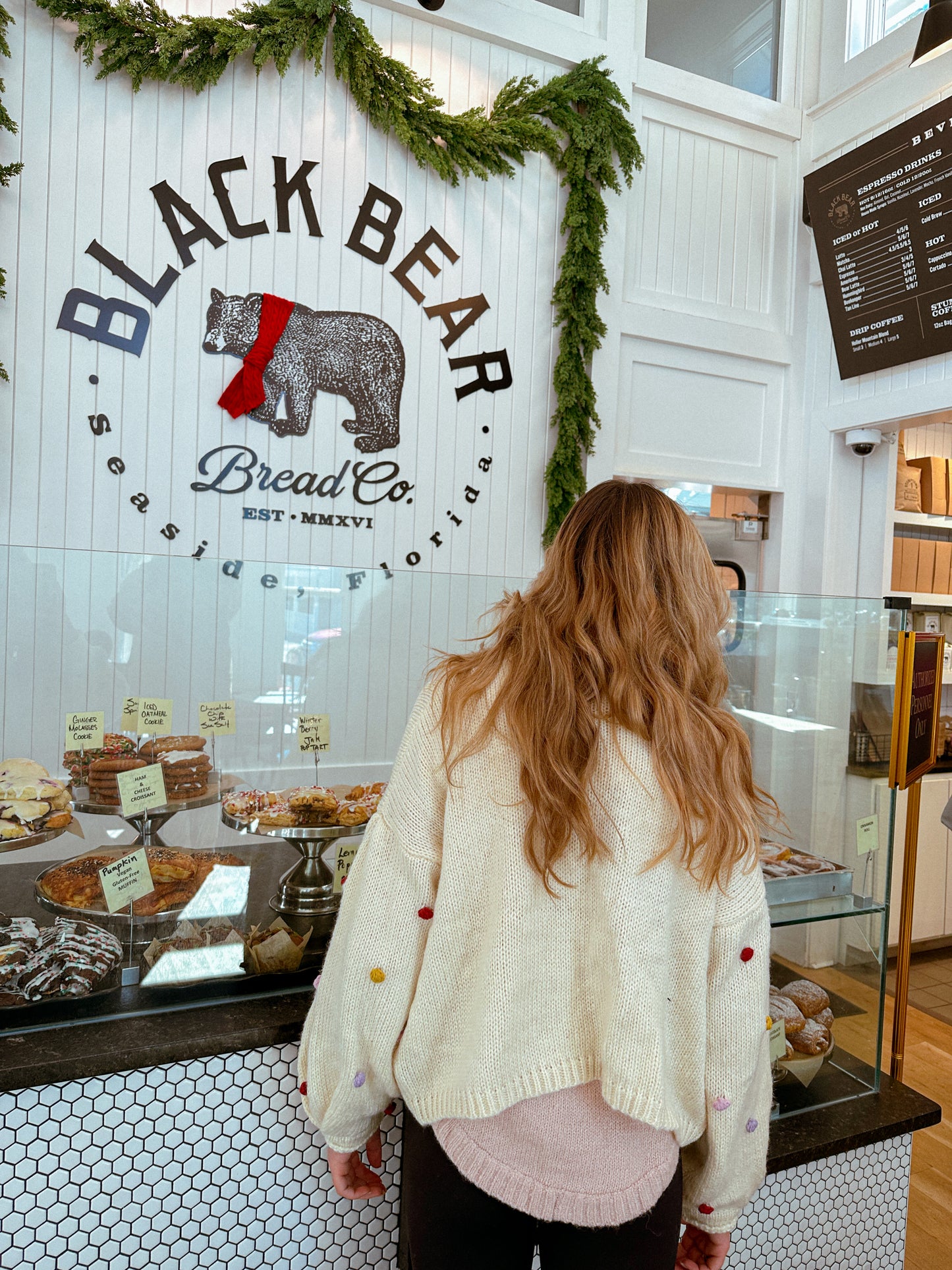 Madeline Pom Pom Cardigan, Cream