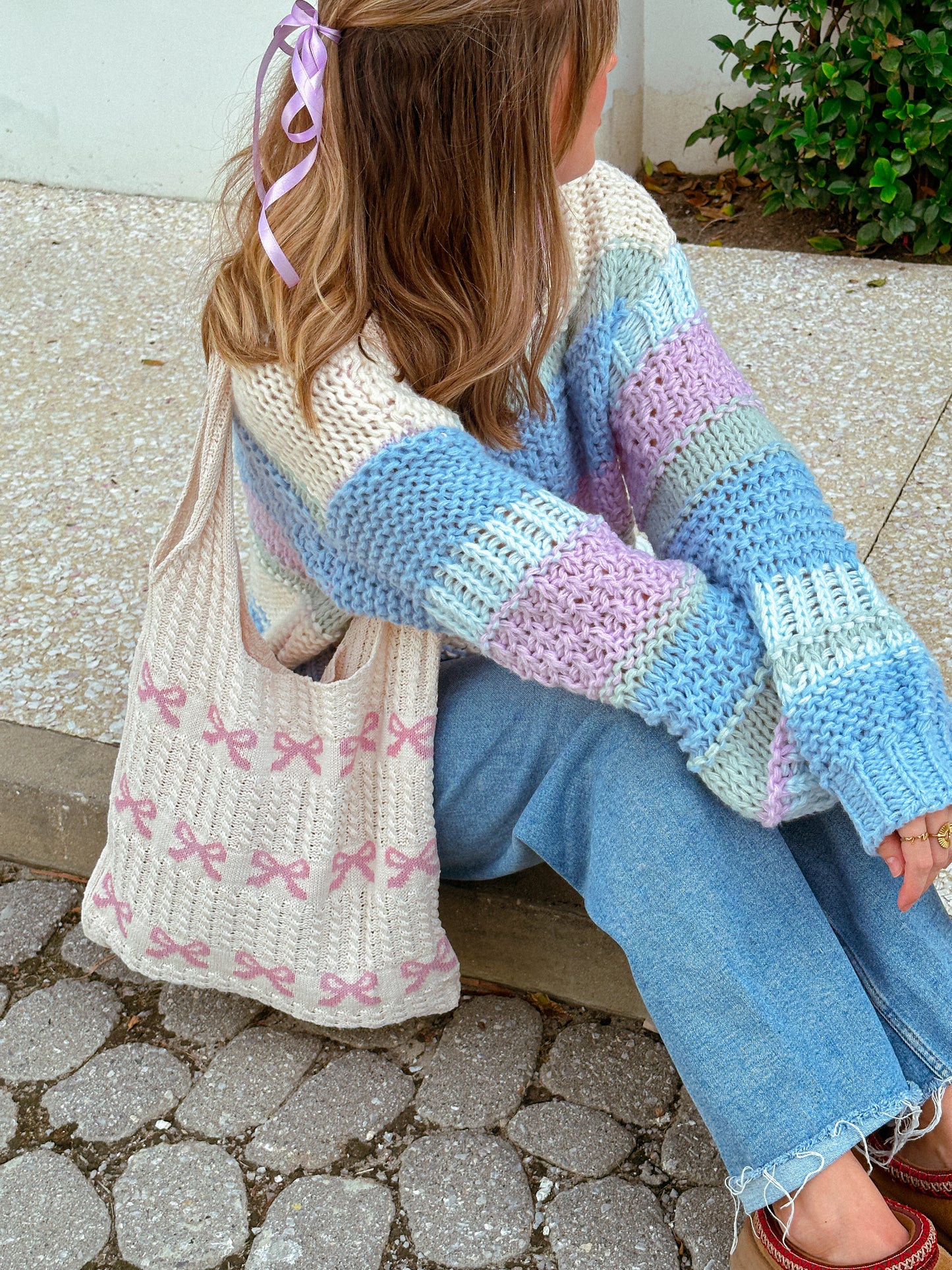 Snowfall Loving Sweater, Lilac