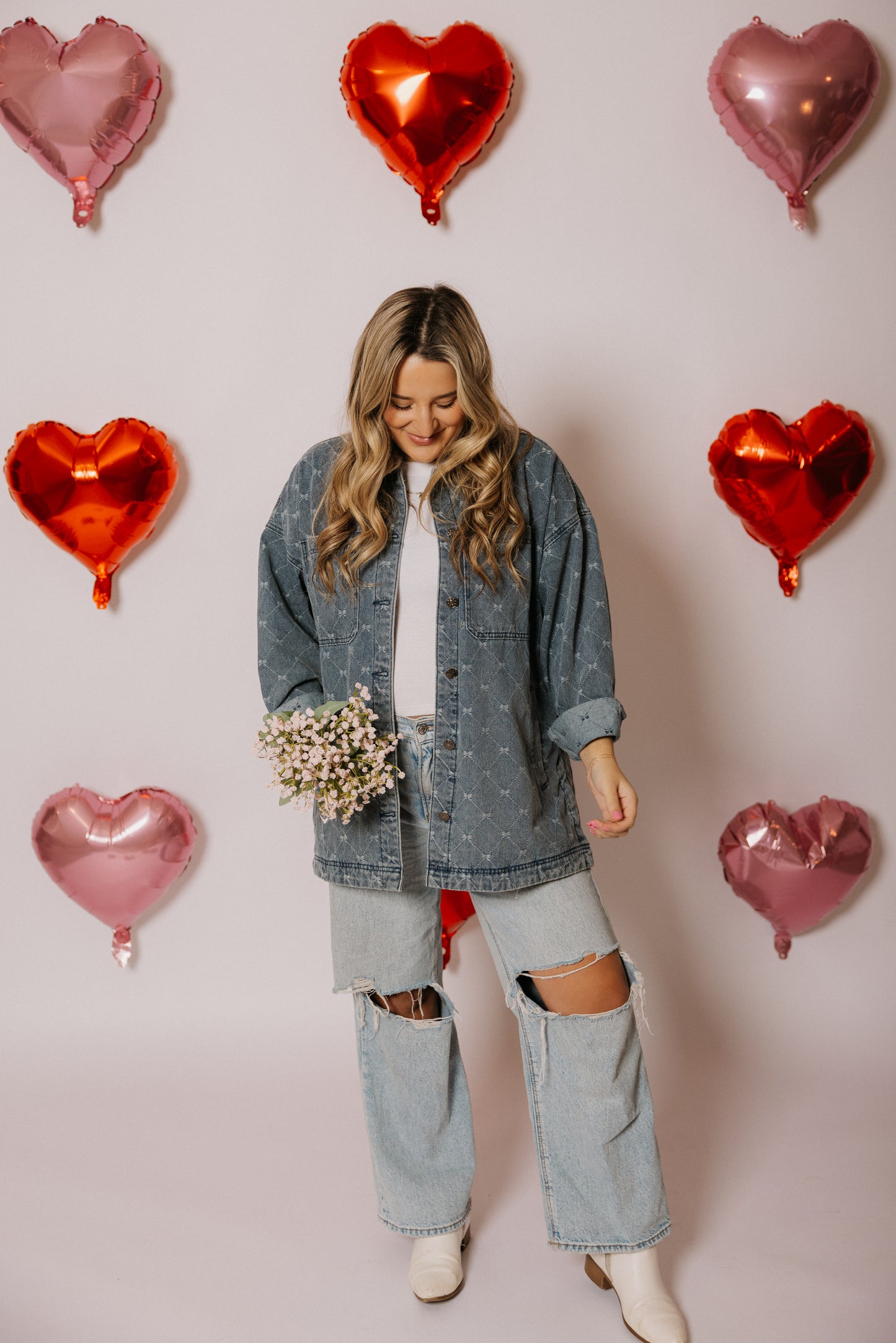 The Sabrina Denim Jacket, Blue