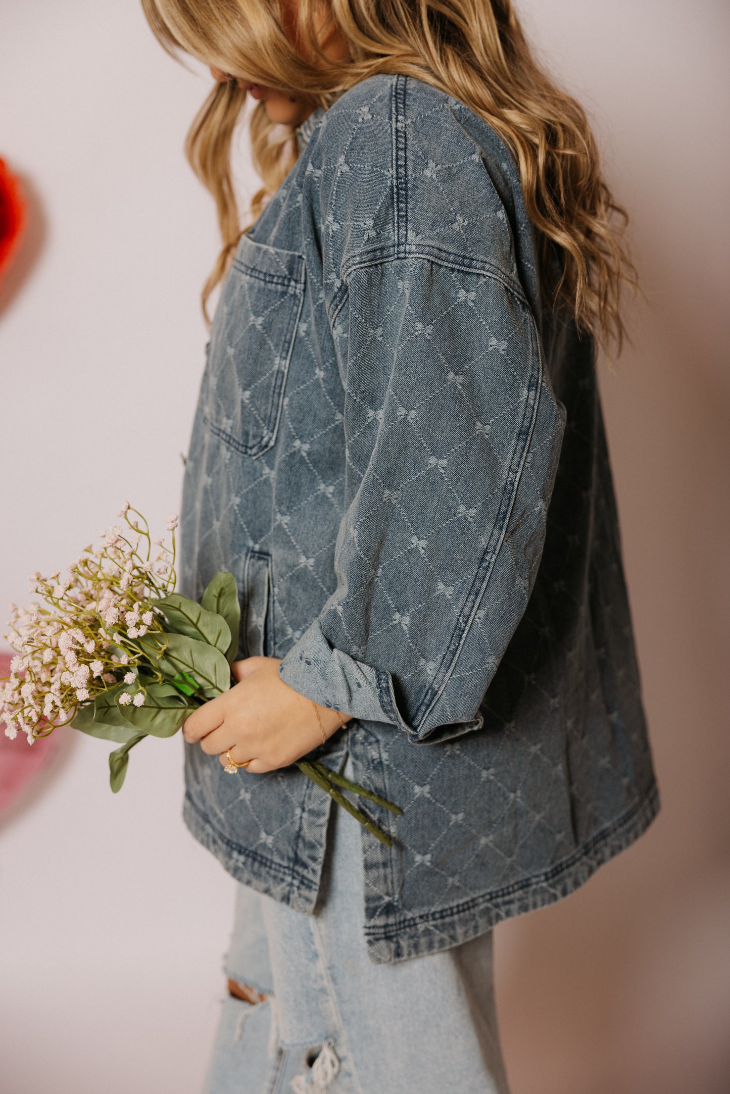 The Sabrina Denim Jacket, Blue
