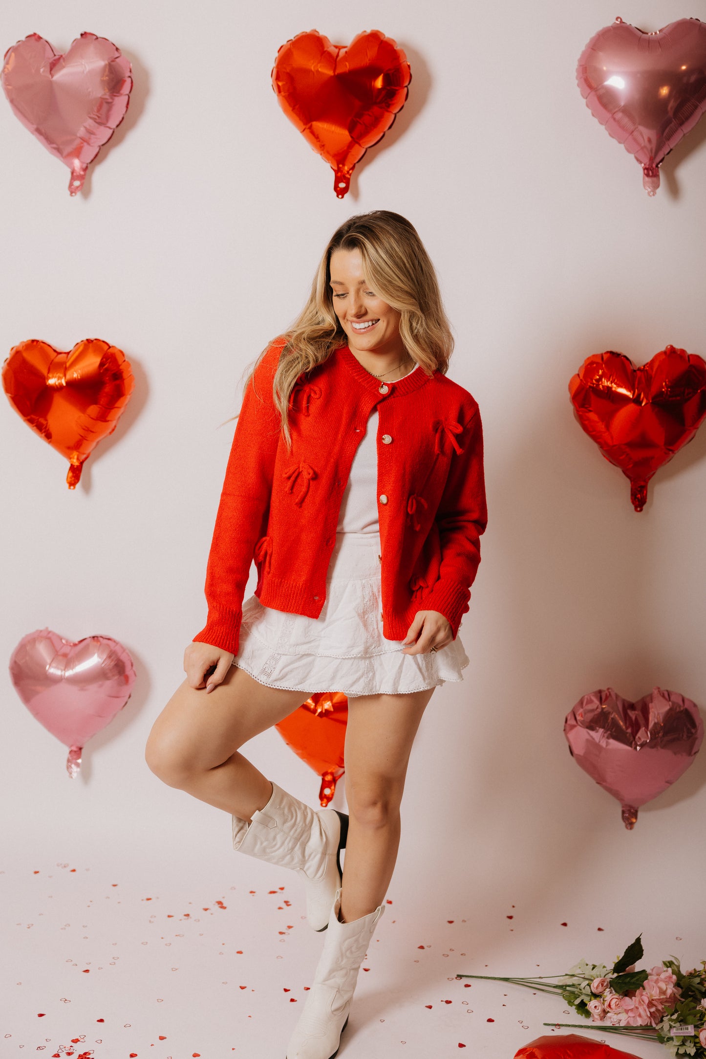 Returning Your Love Sweater, Red
