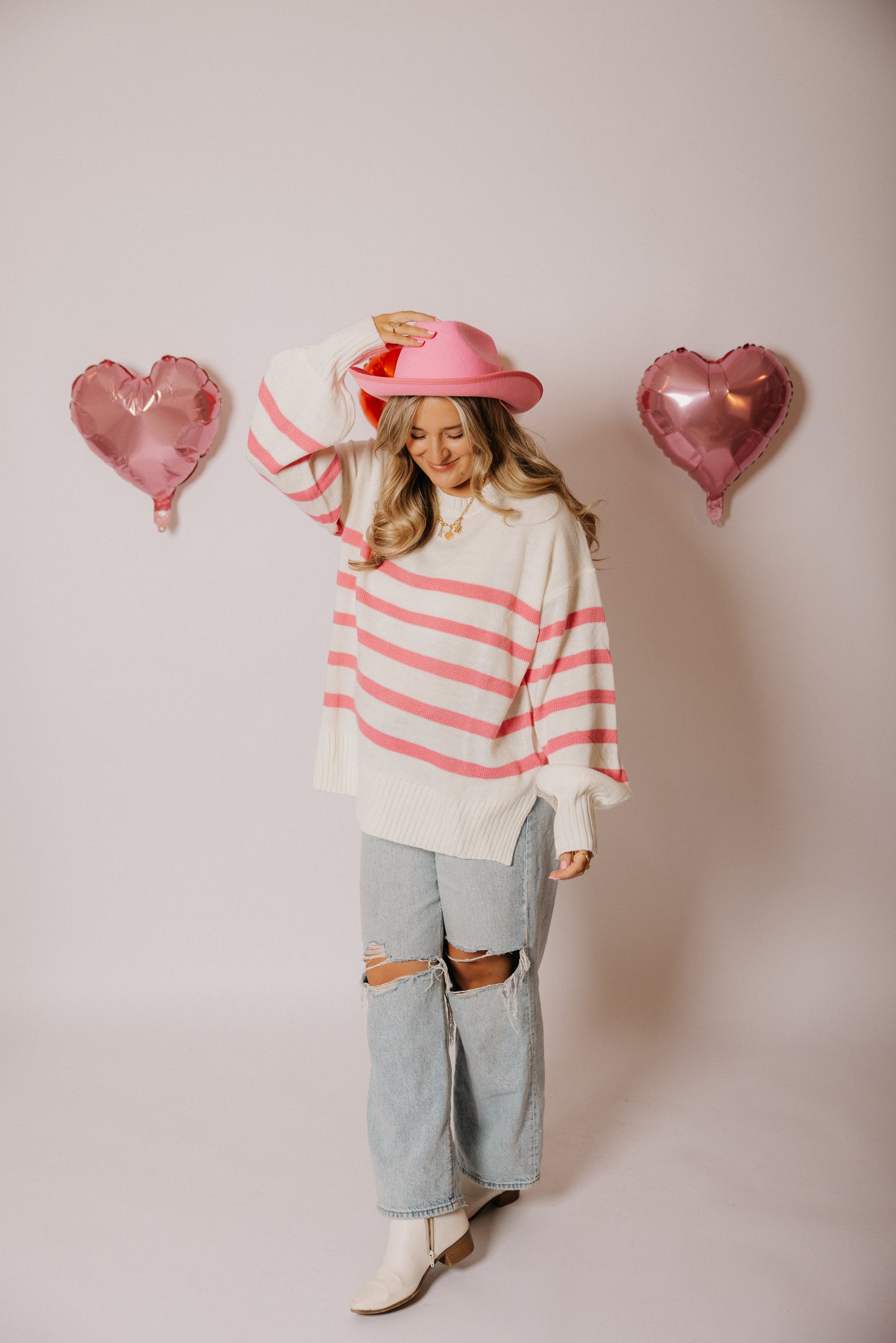 Pop Of Color Sweater, Pink