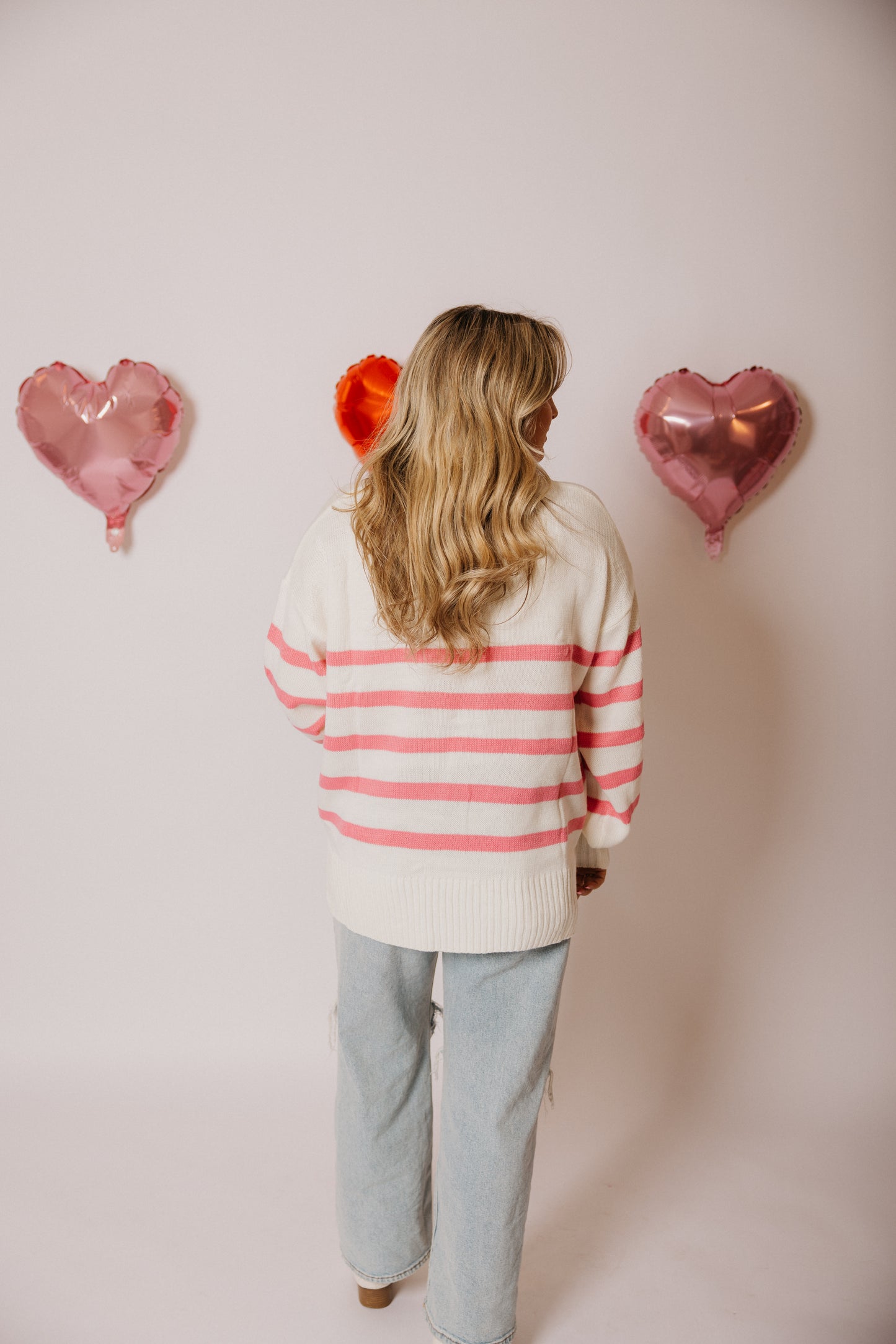 Pop Of Color Sweater, Pink