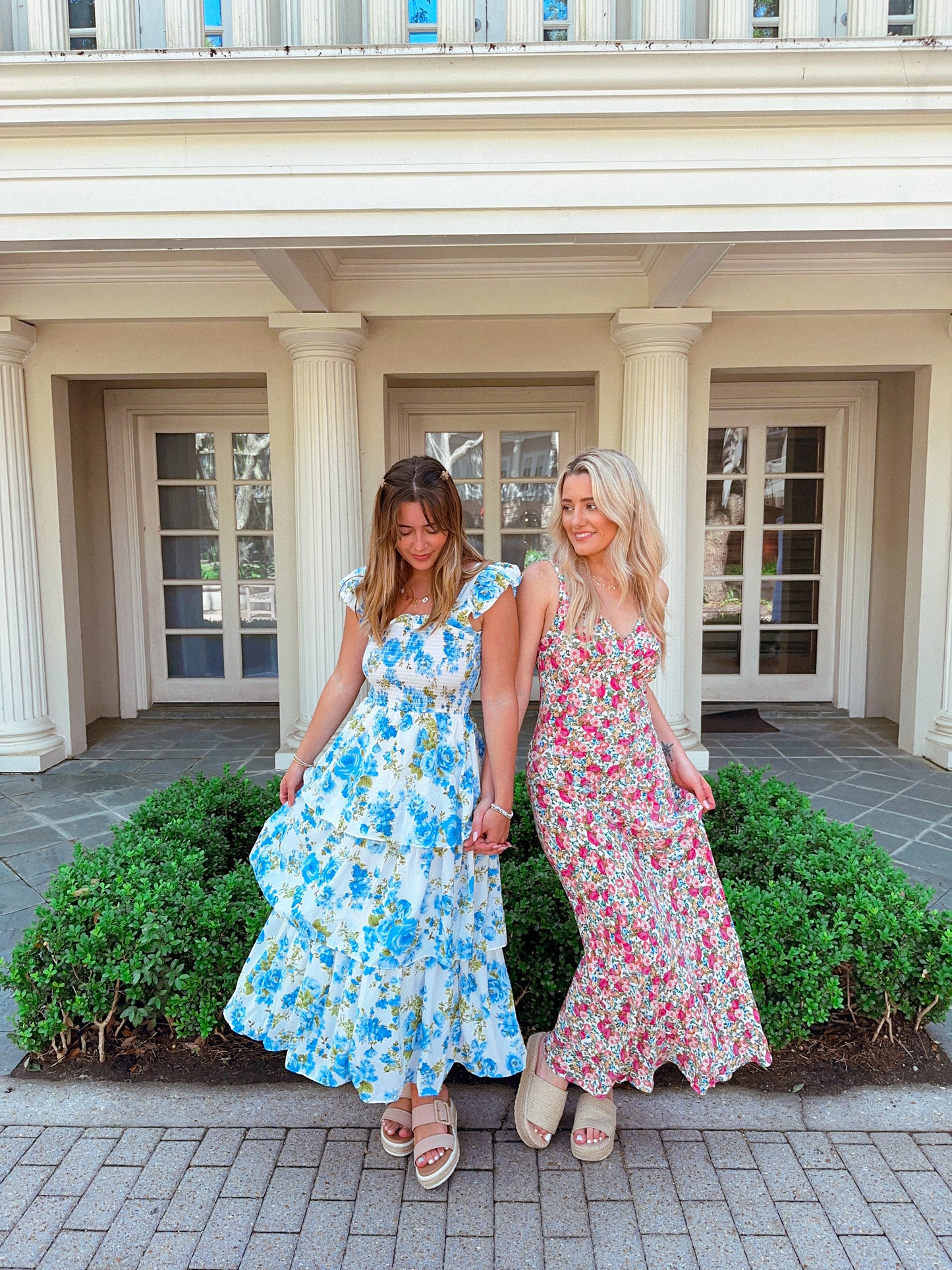 In Bloom Dress, Blue