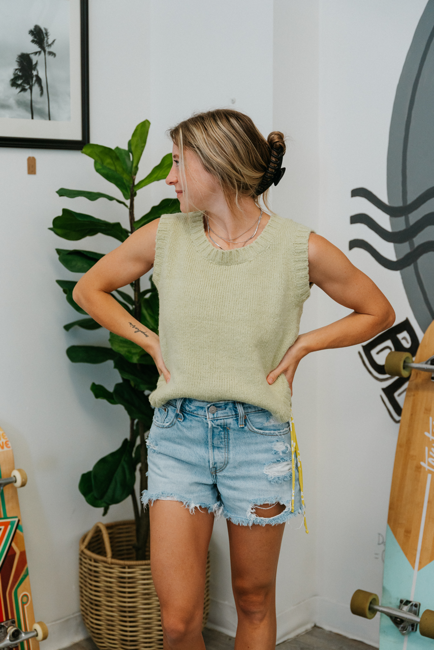 Coastal Dreams Tank, Sage