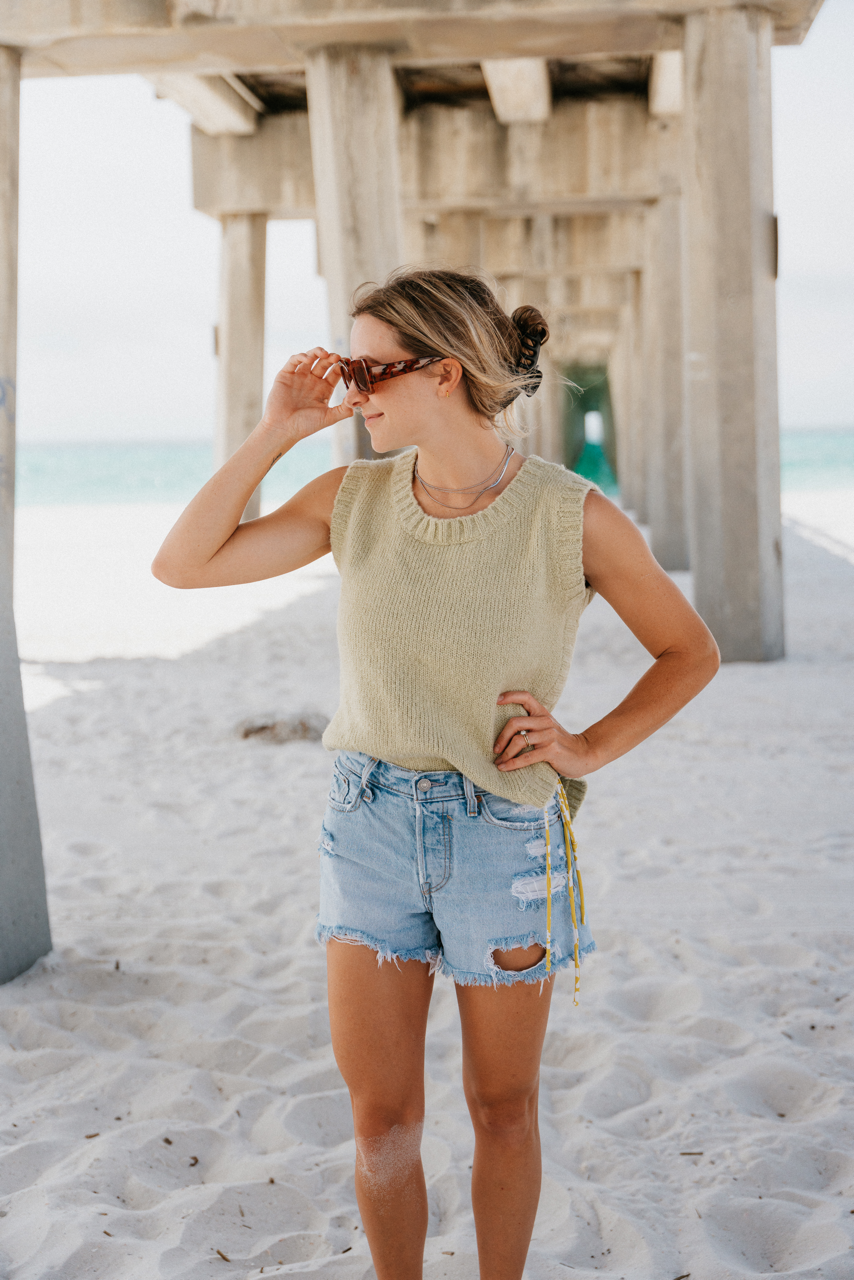 Coastal Dreams Tank, Sage