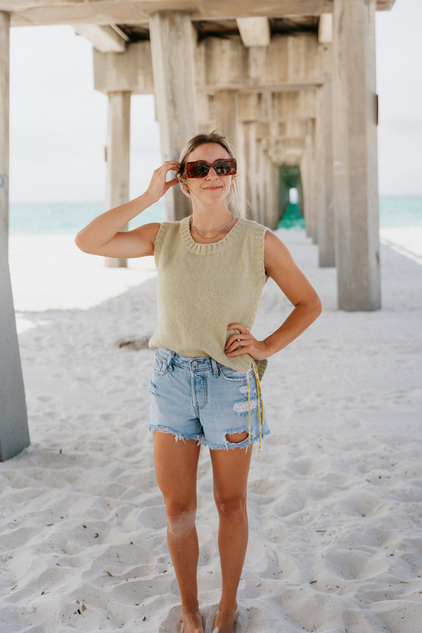 Coastal Dreams Tank, Sage
