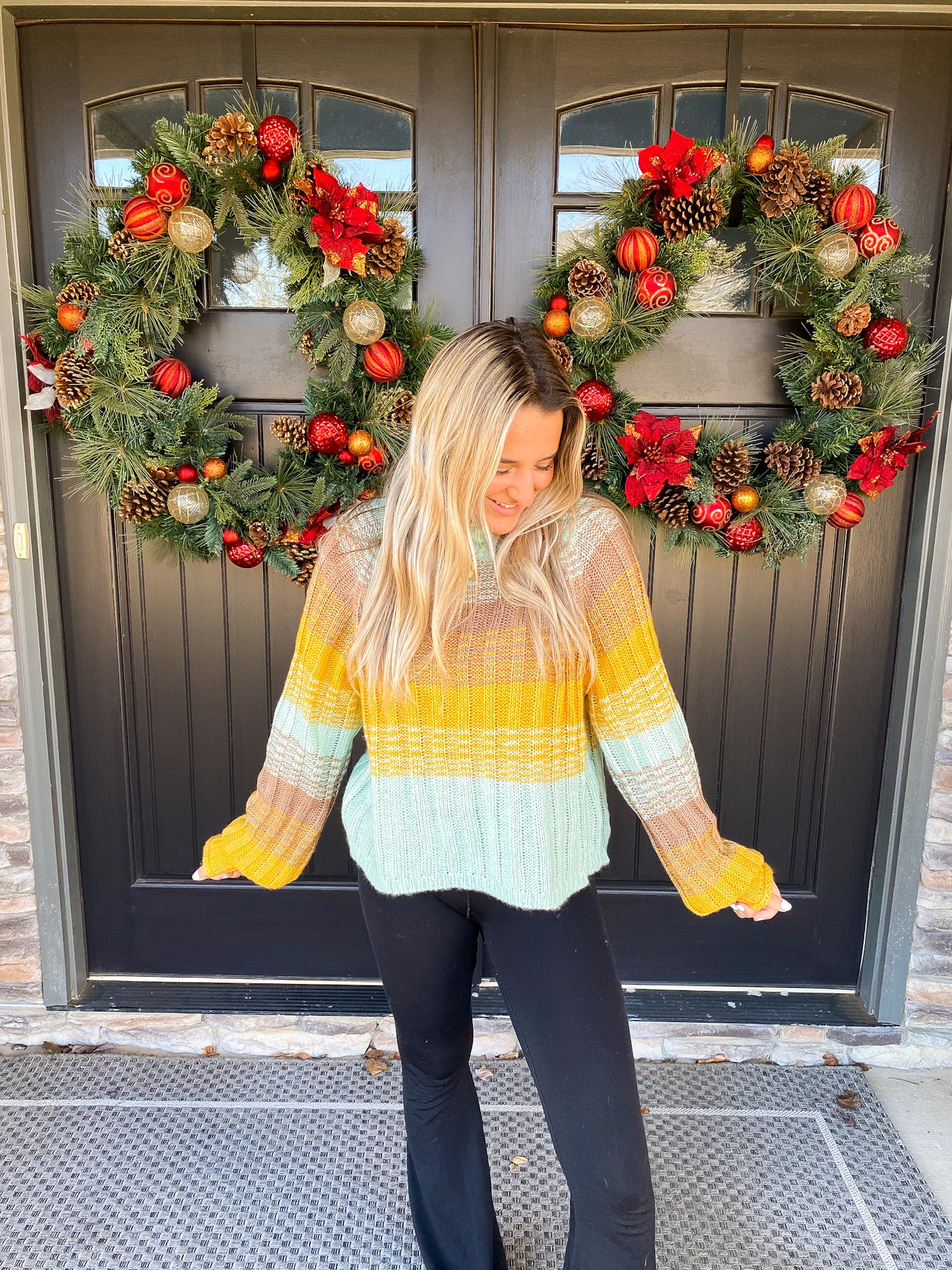 Adventure With You Sweater, Mint
