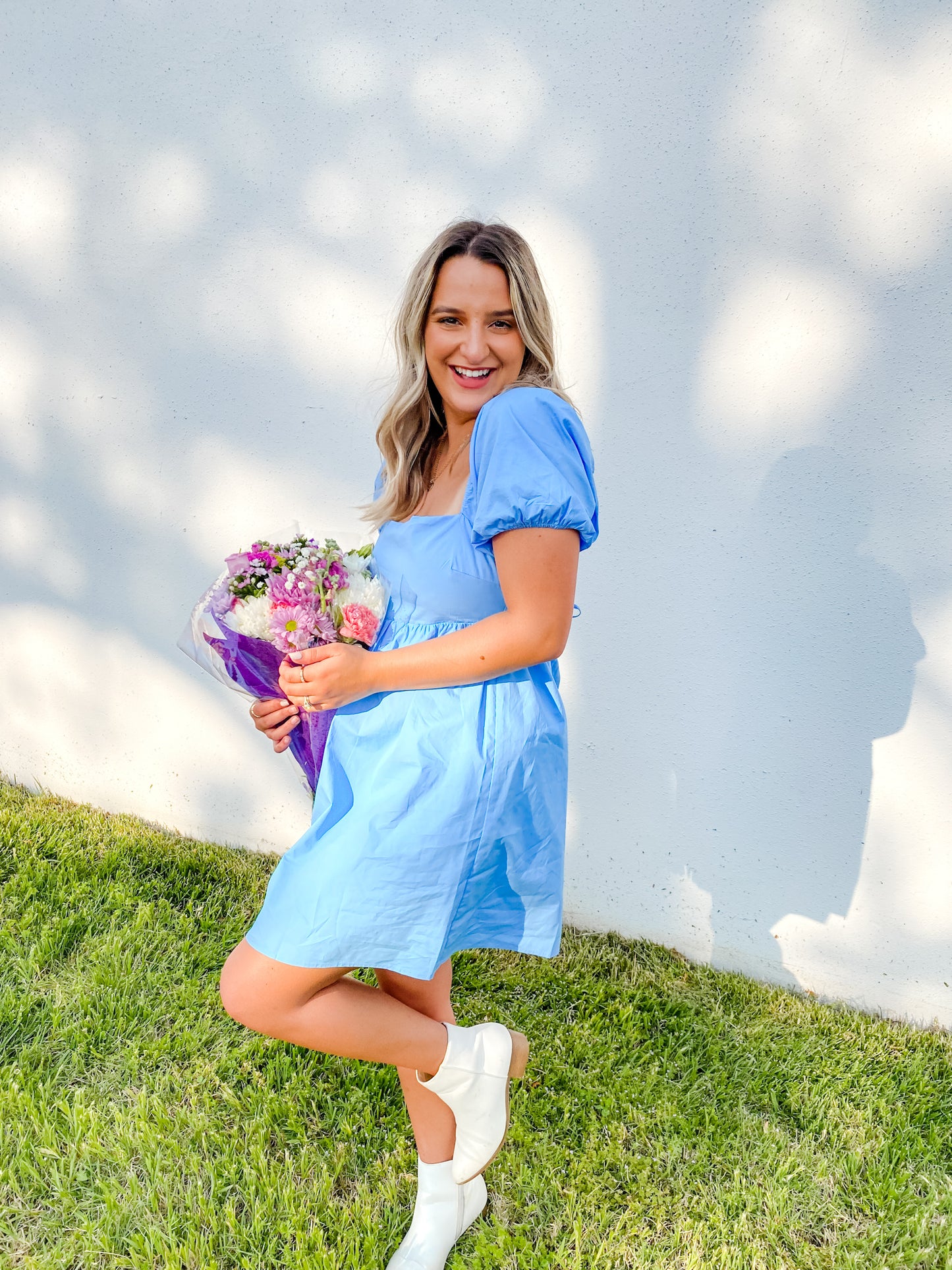 Dream Come True Dress, Blue