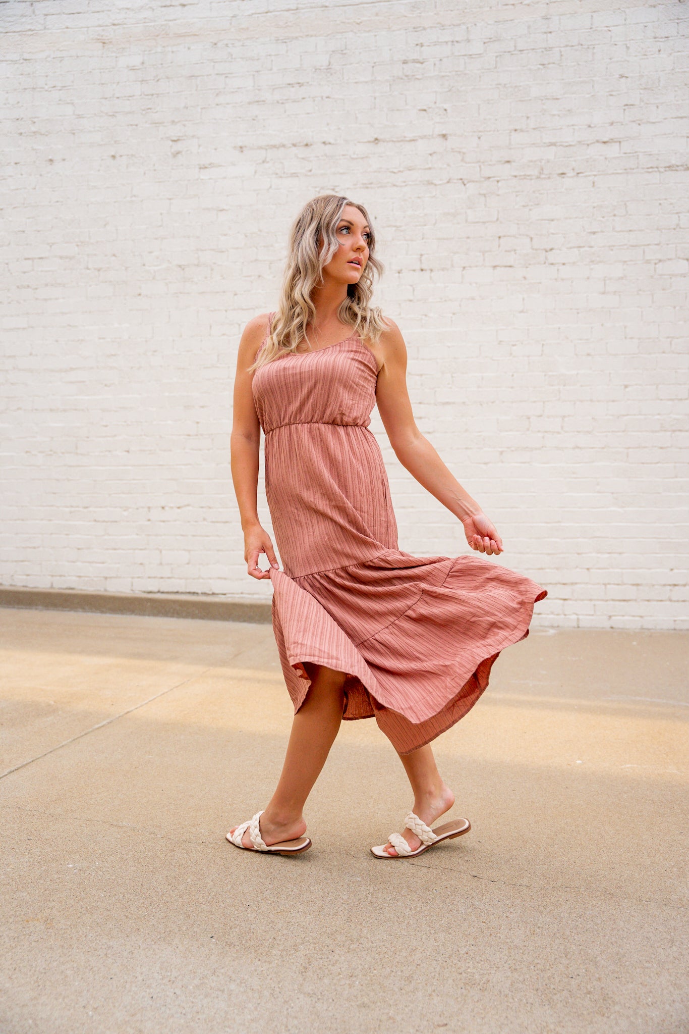 Dreaming About You Dress, Almond