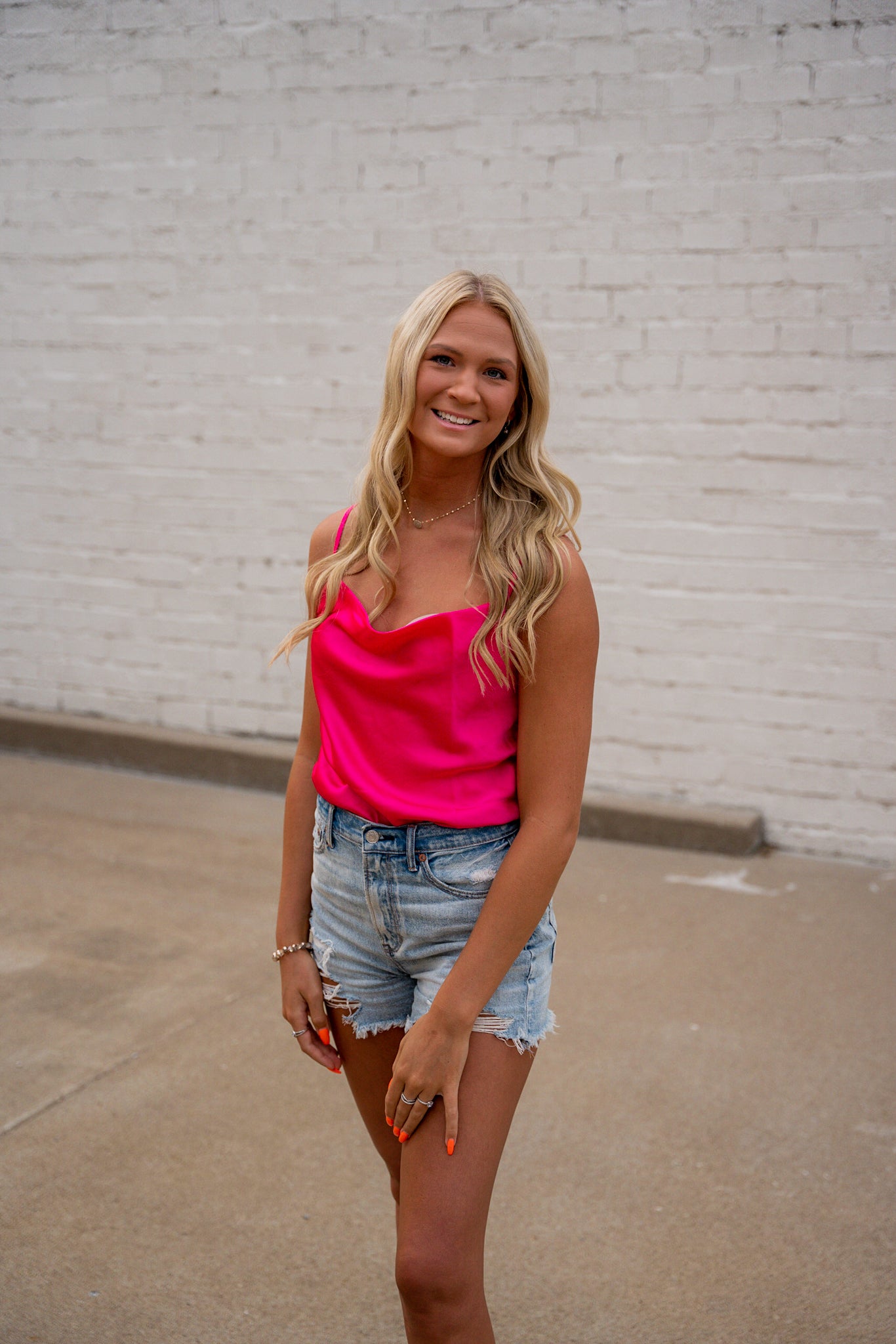 Girls Night Out Top, Pink