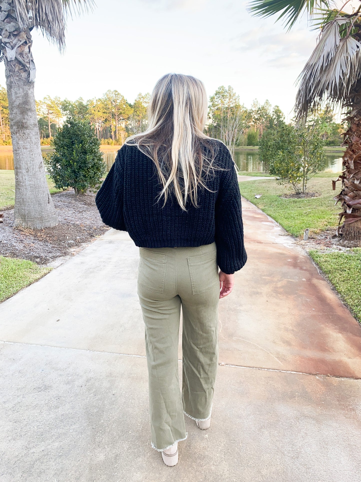 Casually Cute Sweater, Black