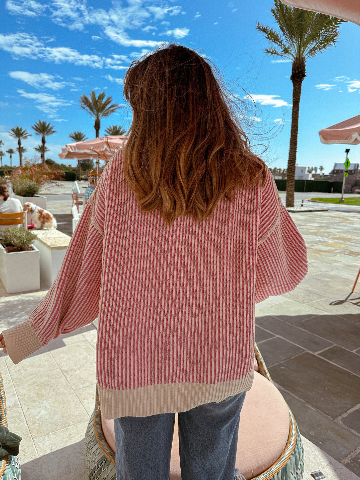 Real Love Sweater, Pink