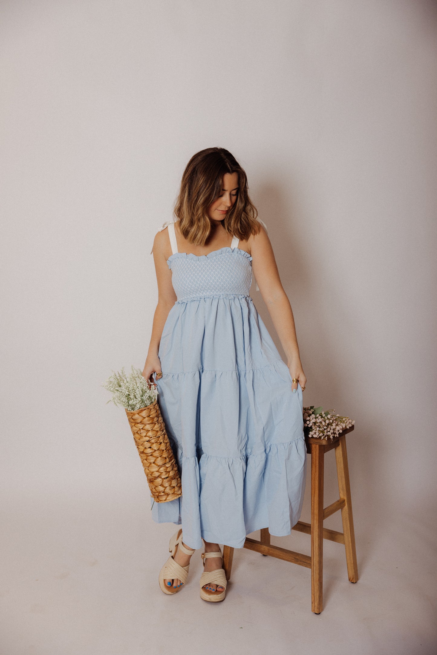 Summer Skies Dress, Blue