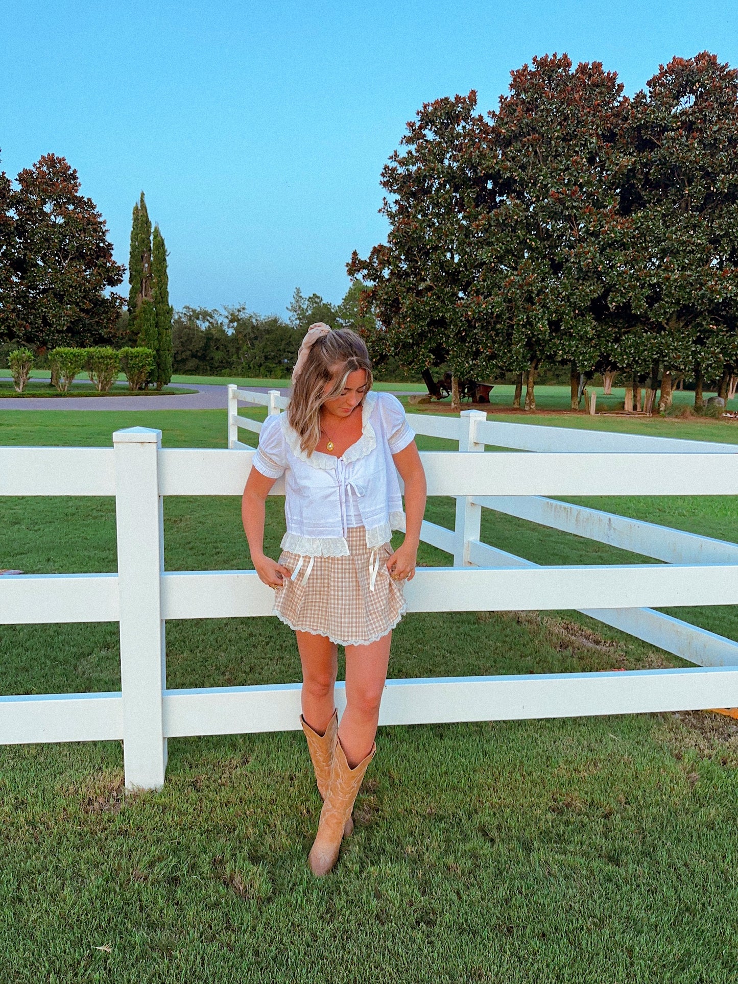Sweet Change Top, White