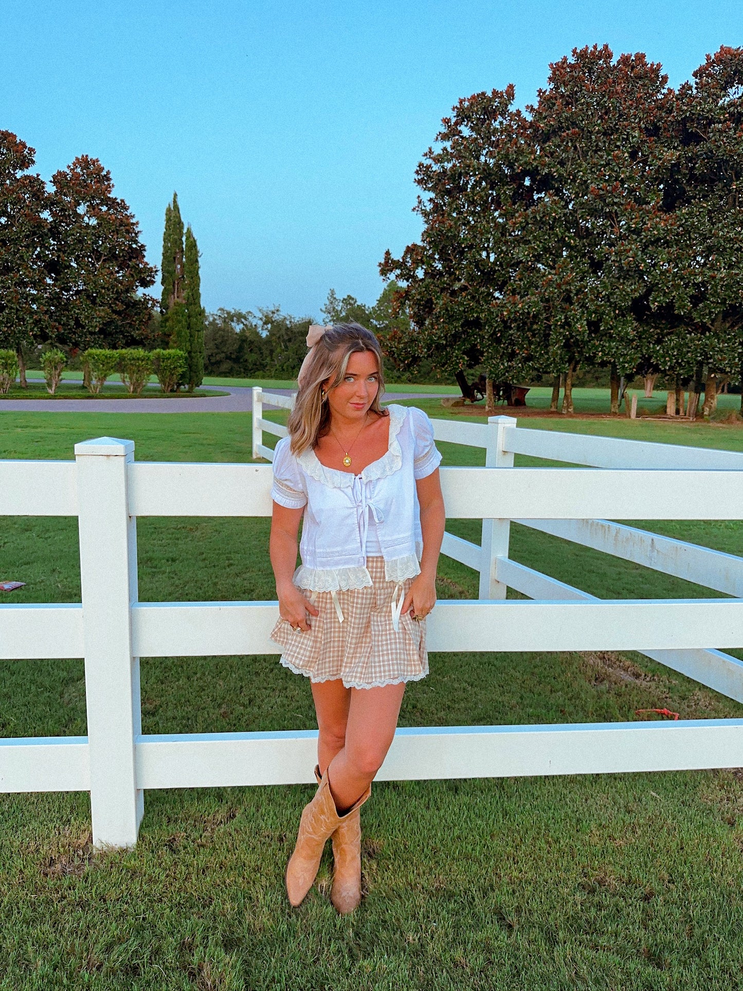 Sweet Change Top, White