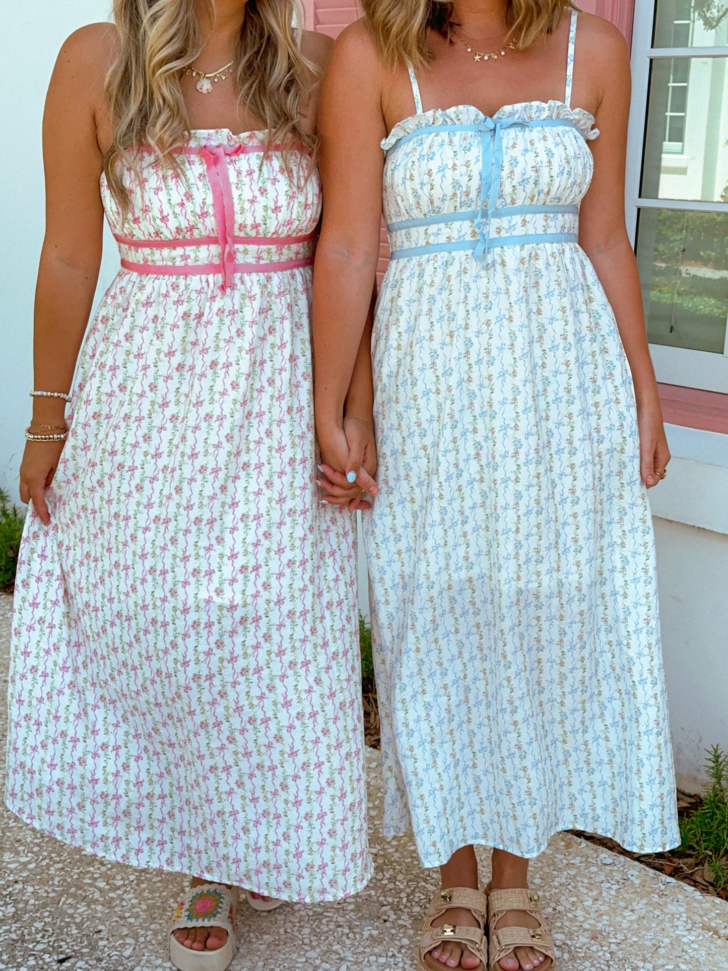Sweet Summertime Dress, Blue