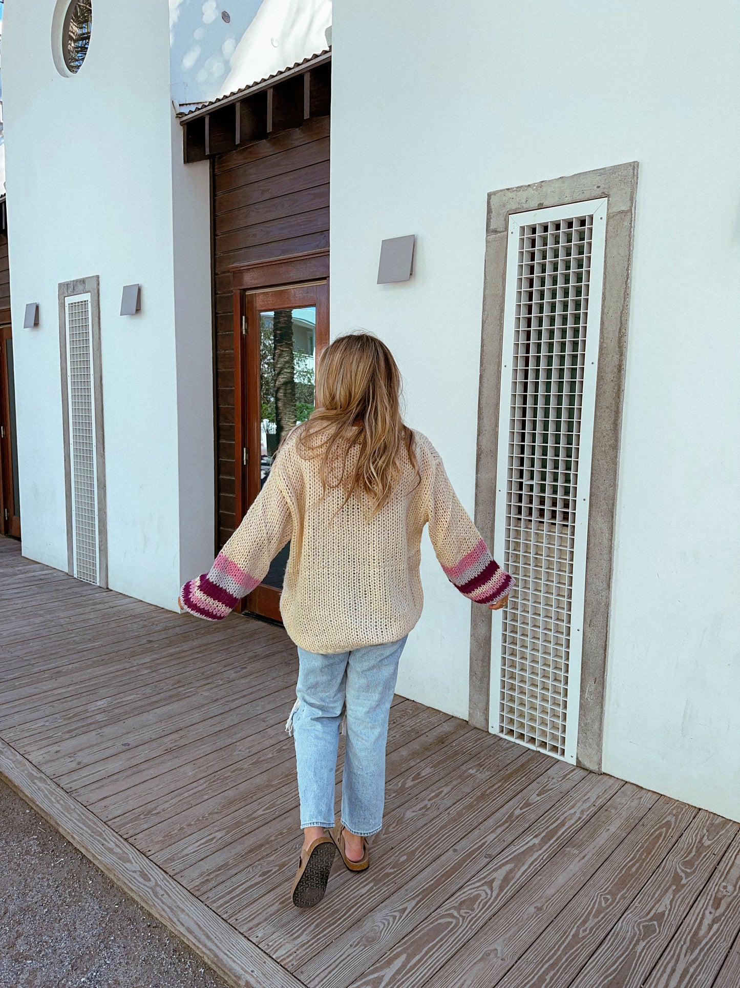 Only Comfy Sweater, White