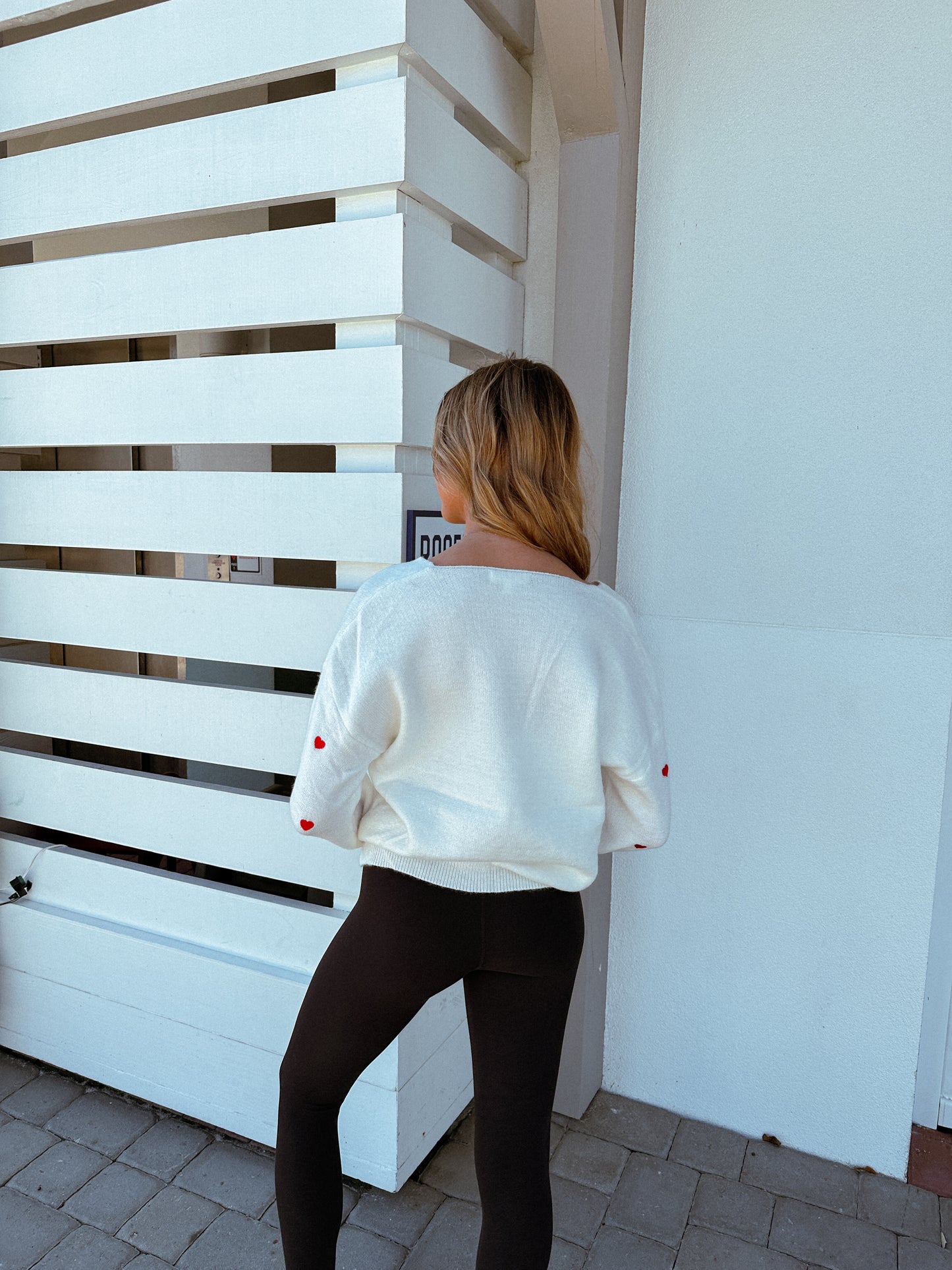 Endless Love Sweater, White