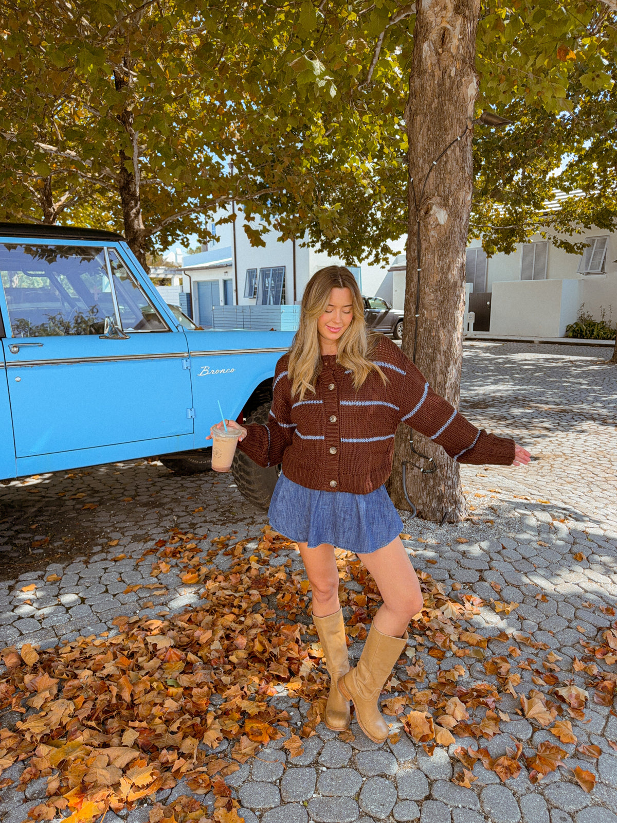 Coffee Date Cardigan, Brown