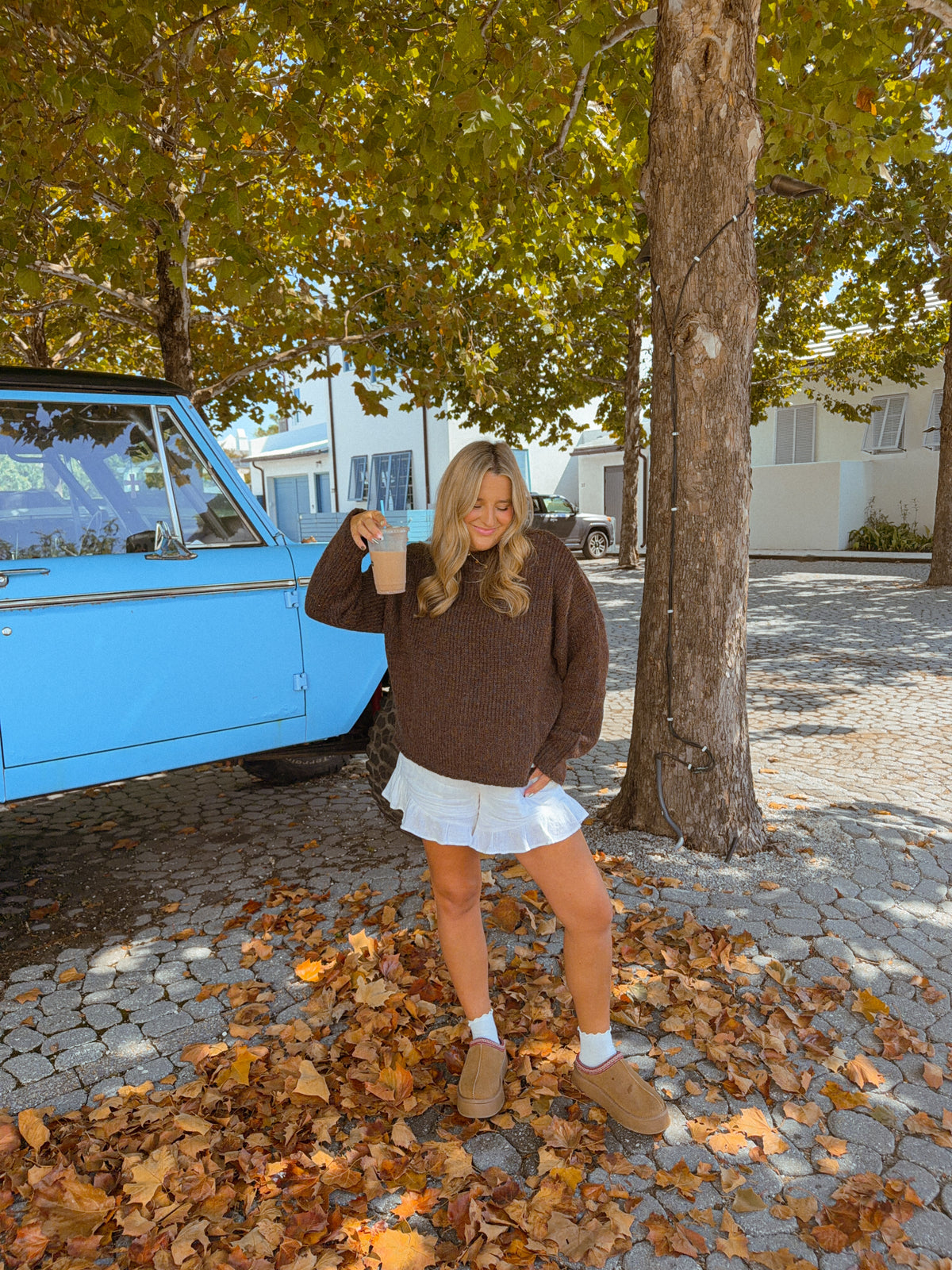 Officially Fall Sweater, Brown