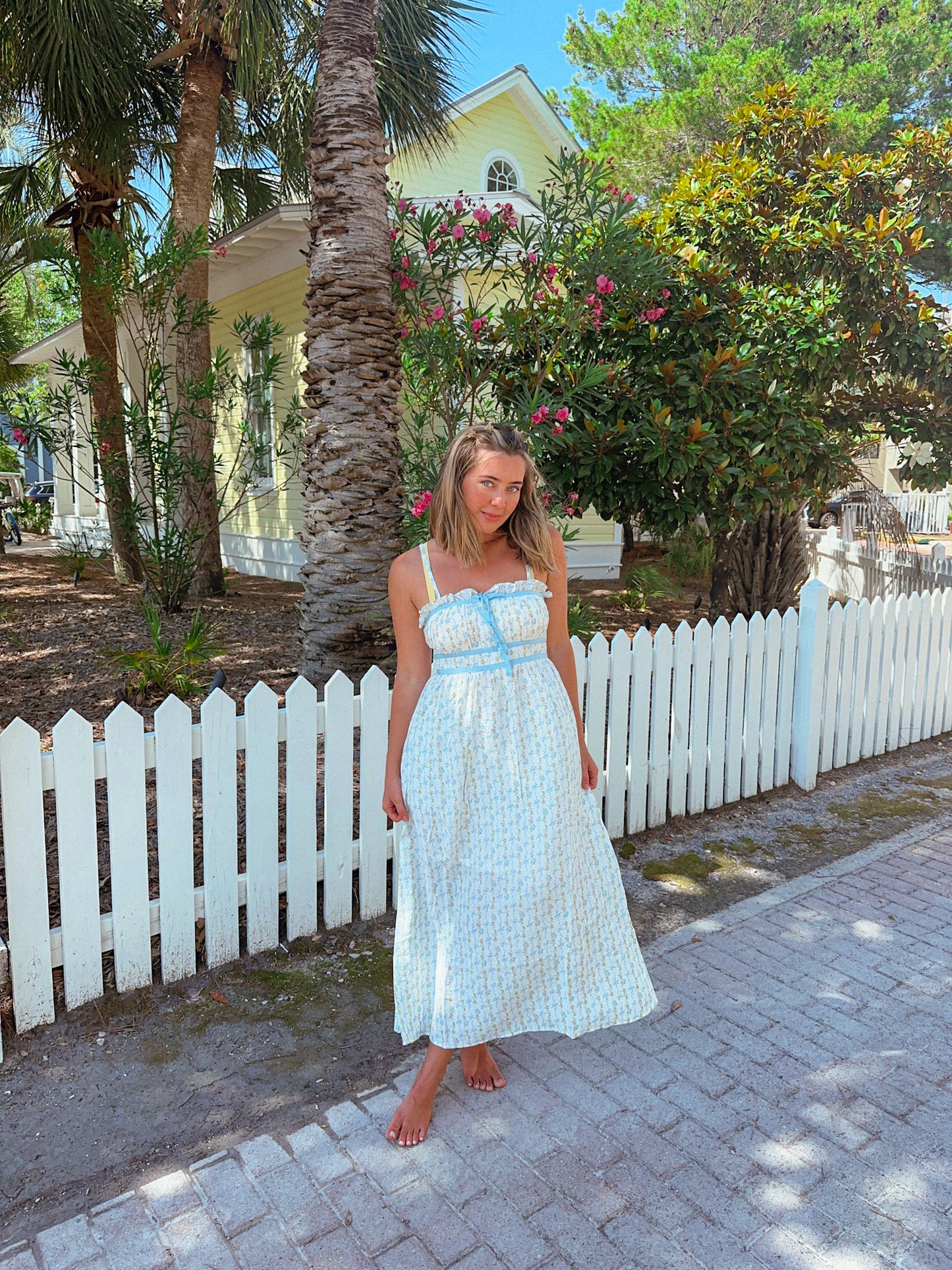 Sweet Summertime Dress, Blue