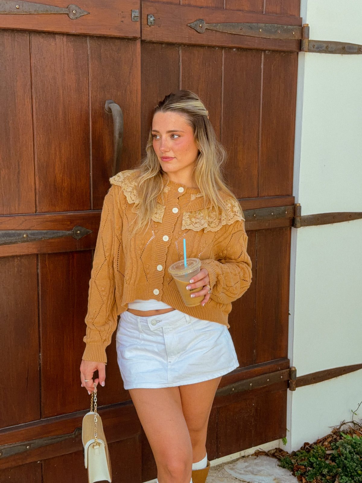 Welcoming Fall Sweater, Brown