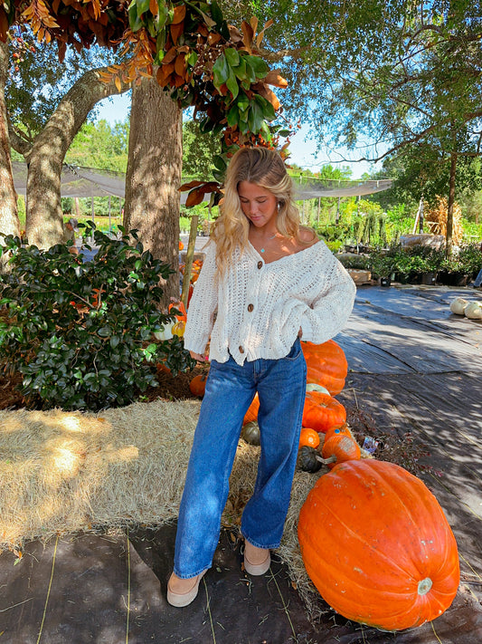 Coziest Days Sweater, Beige