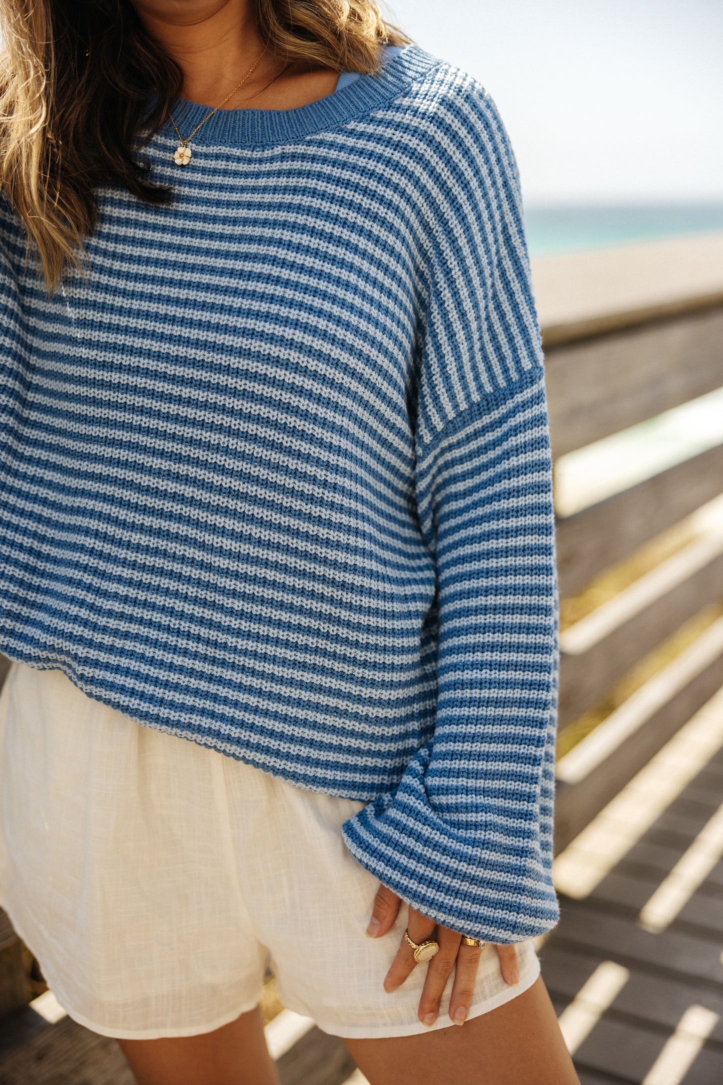 Emmy Sweater, Blue