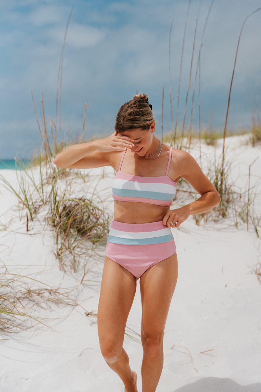 Beach Girl Bikini Bottom, Pink