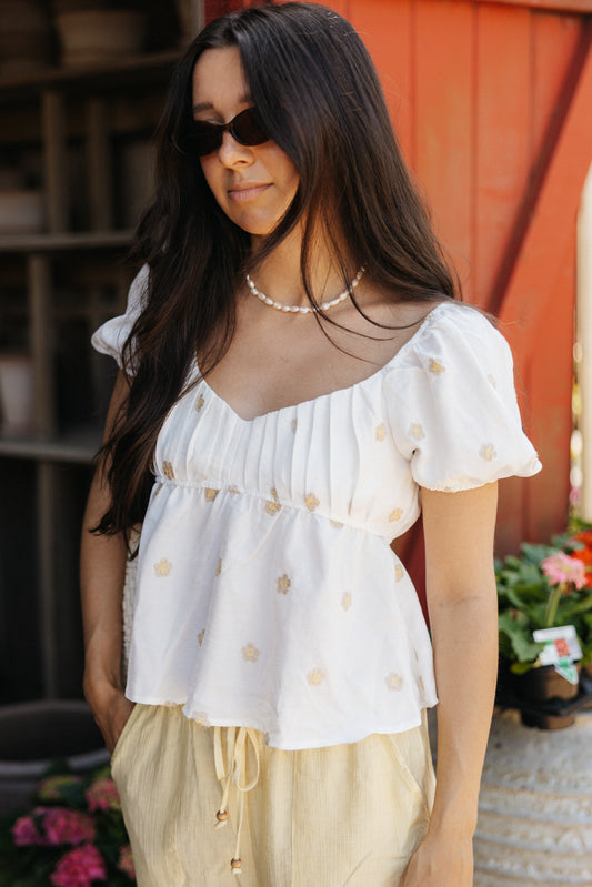 Always Yours Top, White