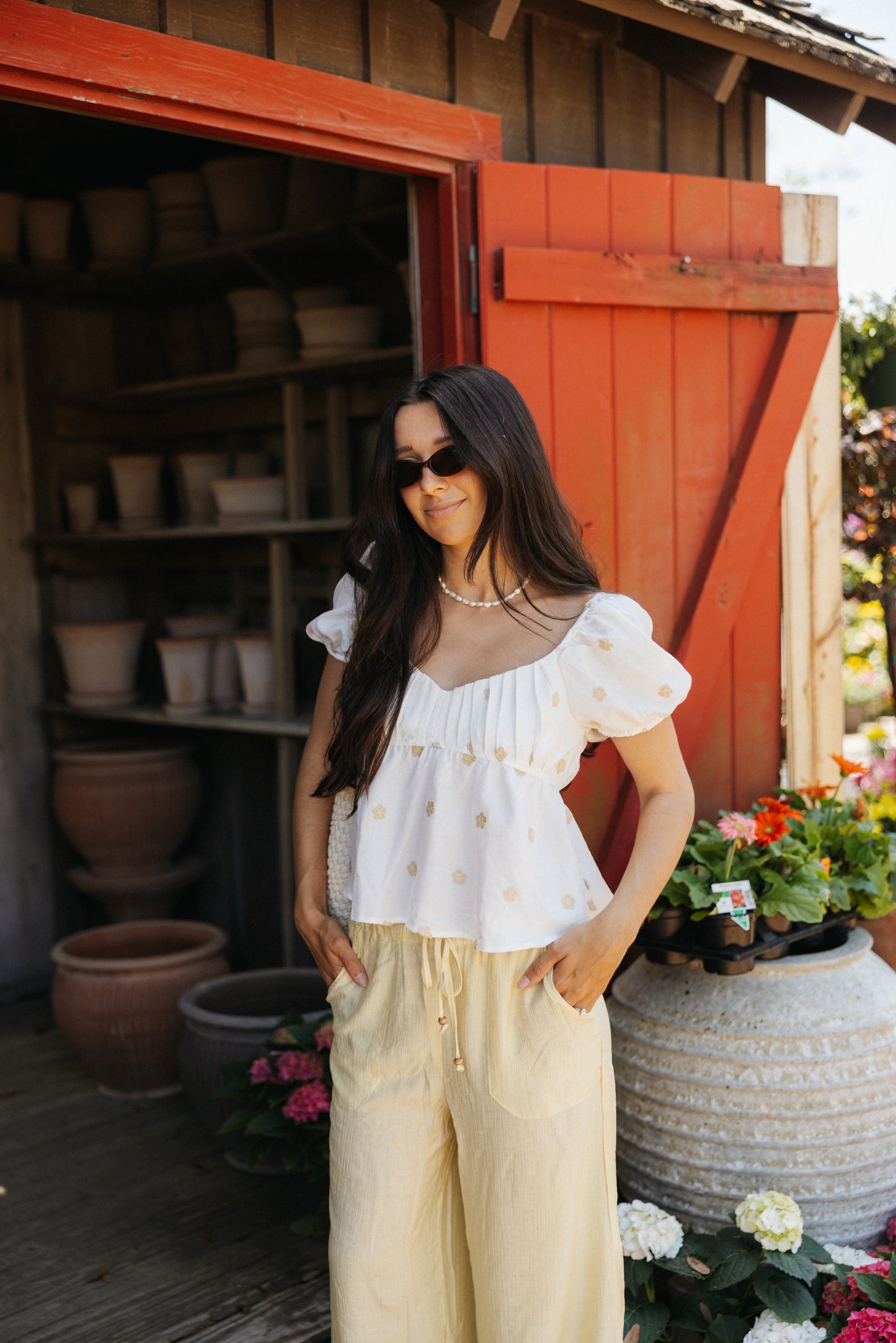 Always Yours Top, White