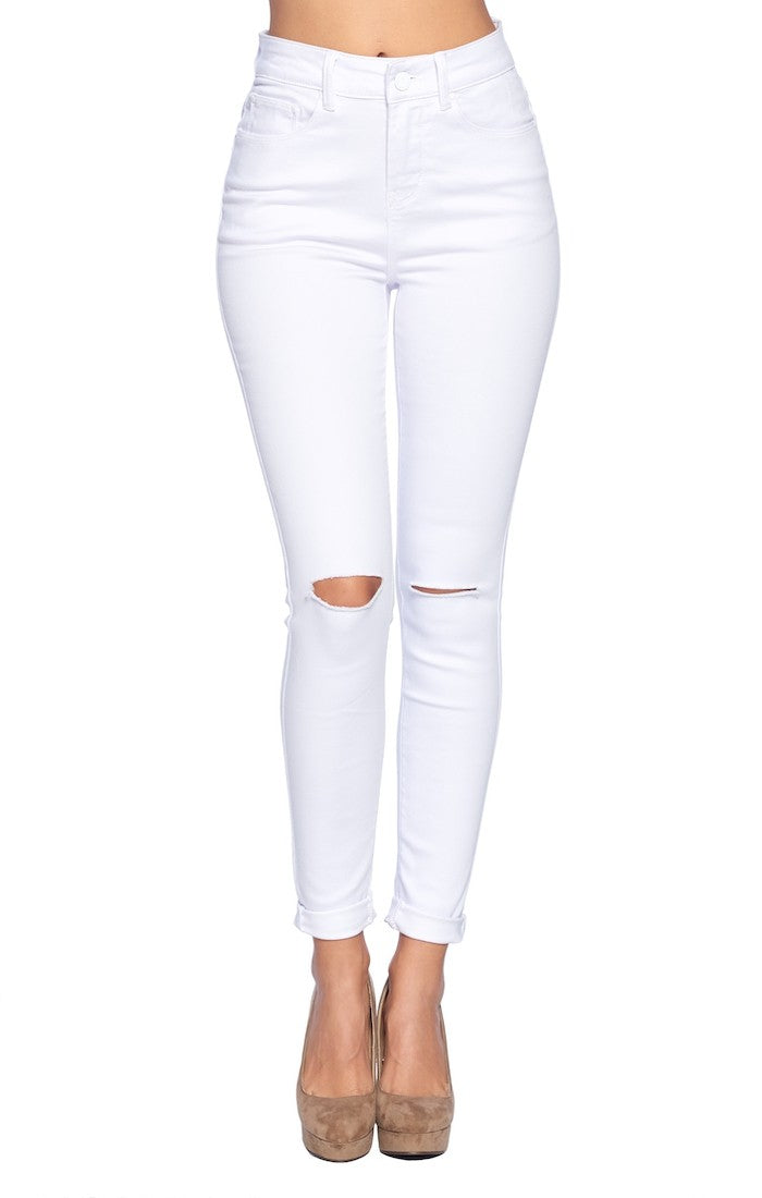 The Kylee Denim Jeans, White