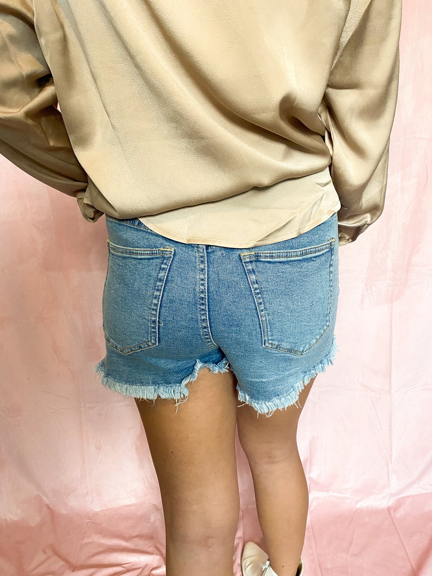 Warmer Weather Denim Shorts