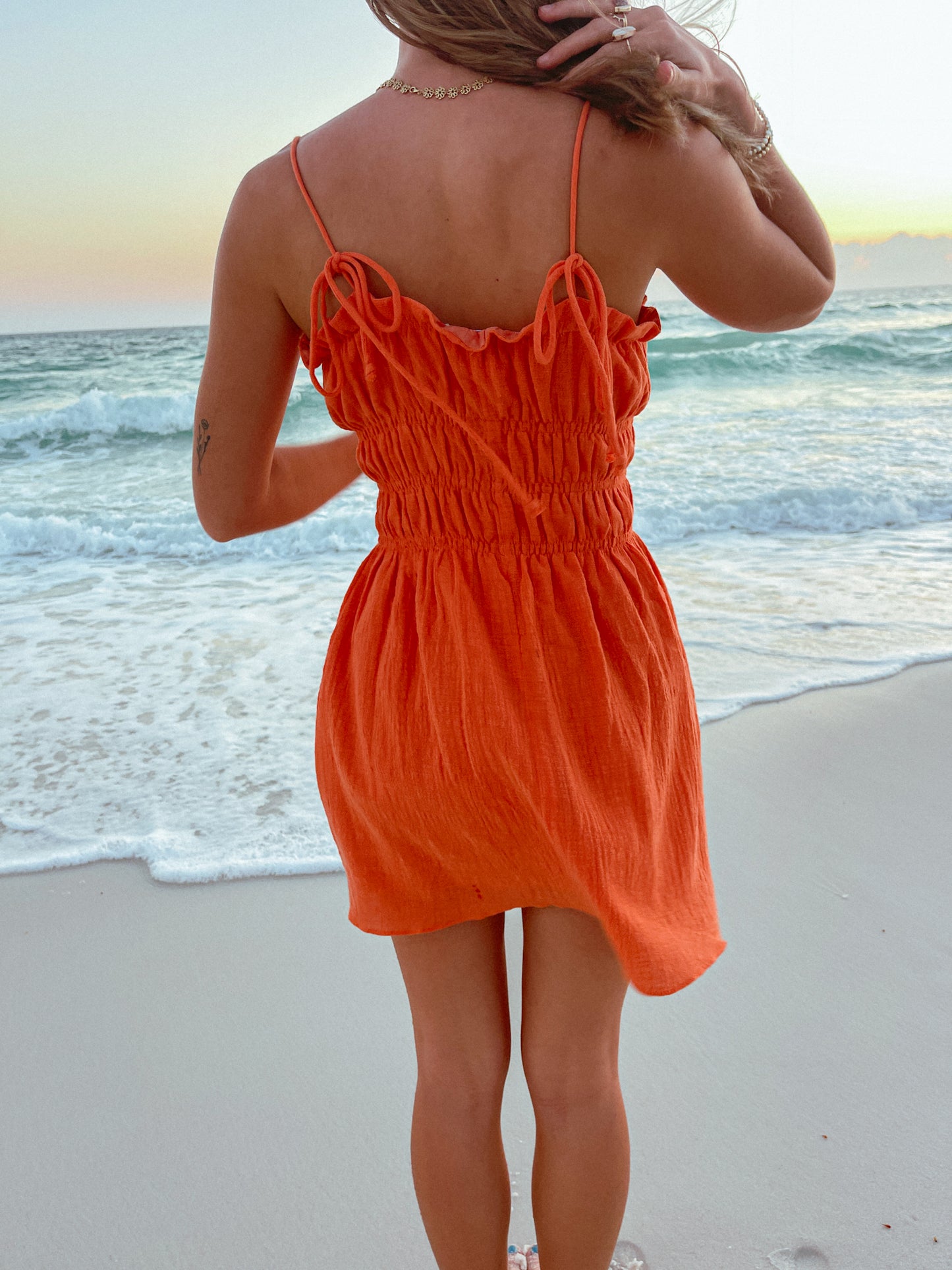 Maui Babe Dress, Orange