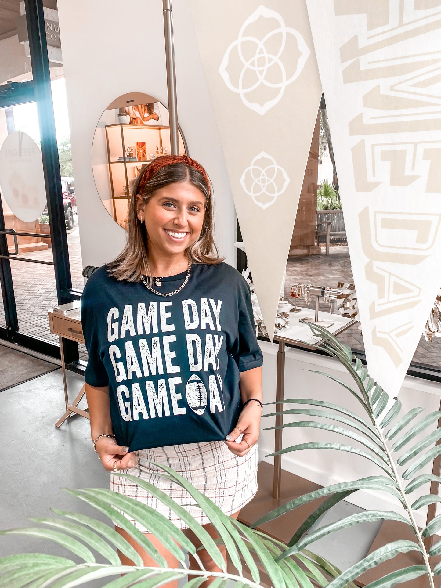 Game Day Graphic Tee, Black