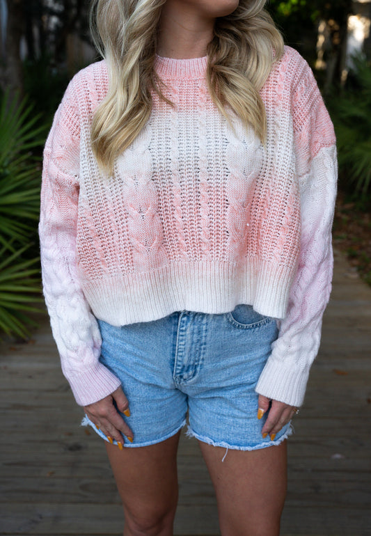 The Sweetest Soul Sweater, Peach