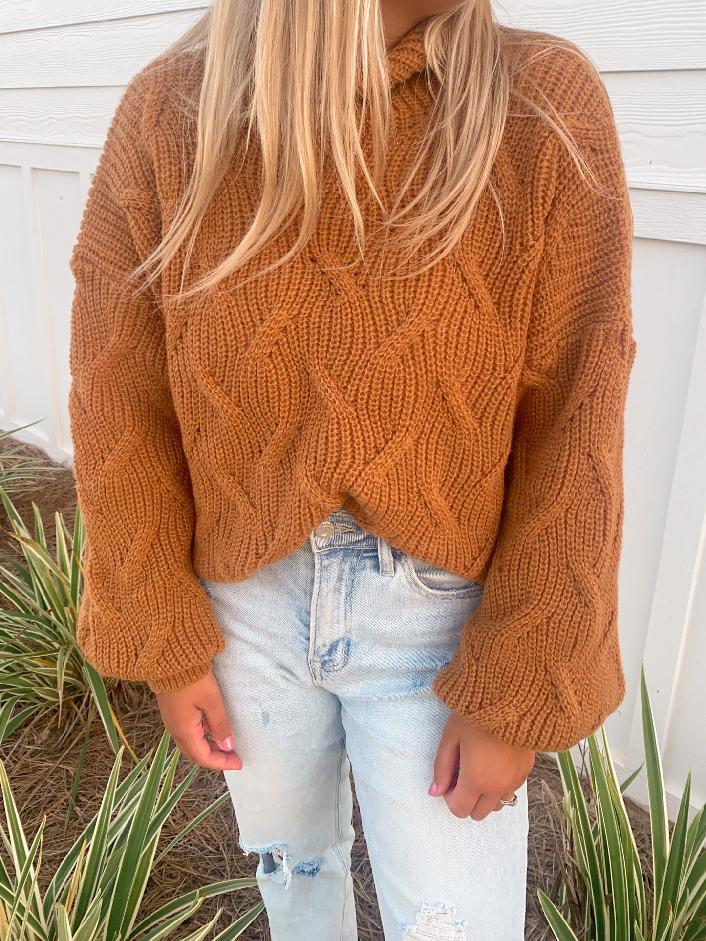 Only Cozy Days Sweater, Brown Sugar